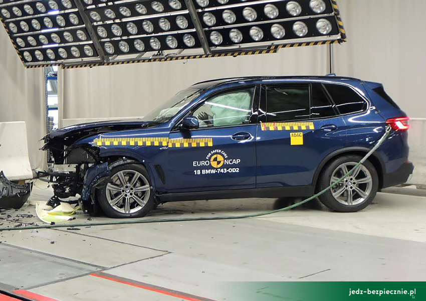 TESTY ZDERZENIOWE EURO NCAP | Wyniki testów zderzeniowych Euro NCAP | BMW X5 | Grudzień 2018