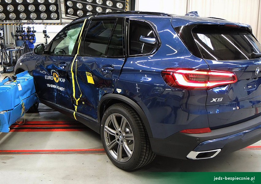 TESTY ZDERZENIOWE EURO NCAP | Wyniki testów zderzeniowych Euro NCAP | BMW X5 | Grudzień 2018