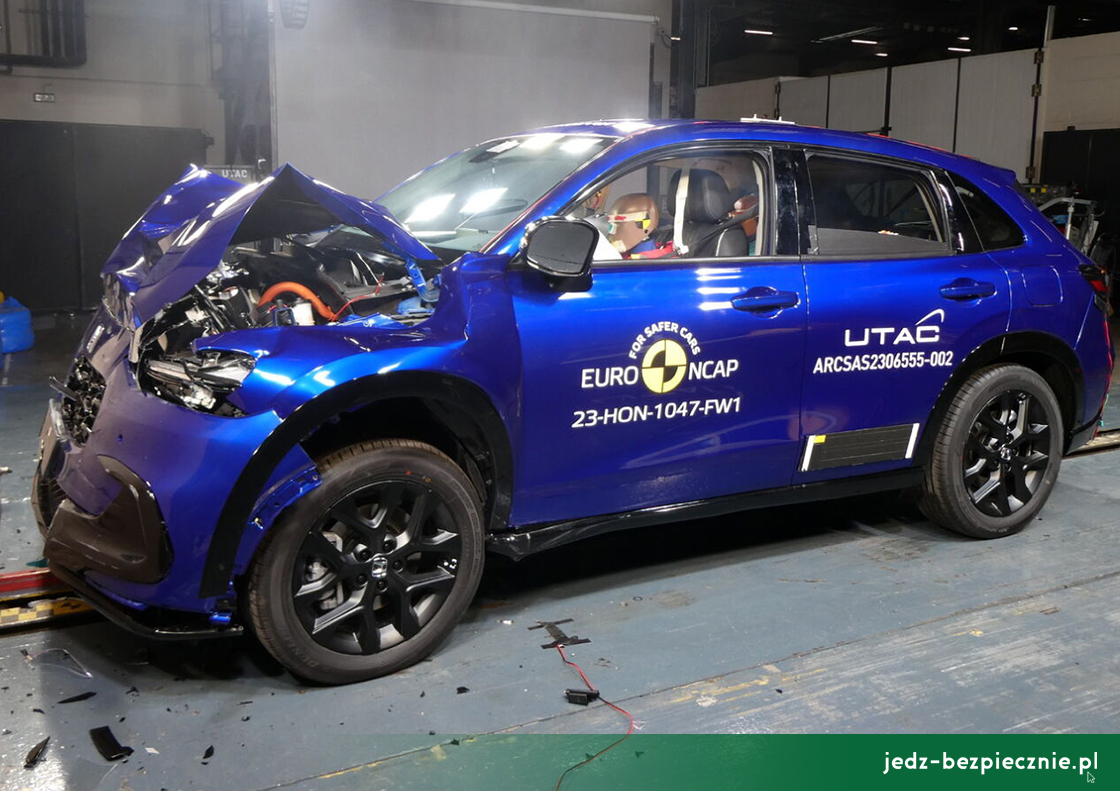 TESTY ZDERZENIOWE EURO NCAP | Honda ZR-V