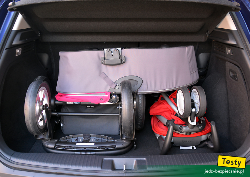 TESTY | Honda HR-V II | Foteliki i wózki - próby z zapakowaniem dwóch wózków dziecięcych do bagażnika