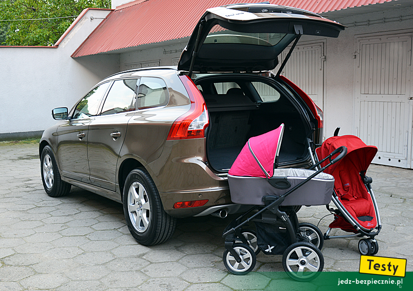 TESTY | Volvo XC60 - próby z pakowaniem wózków dziecięcych