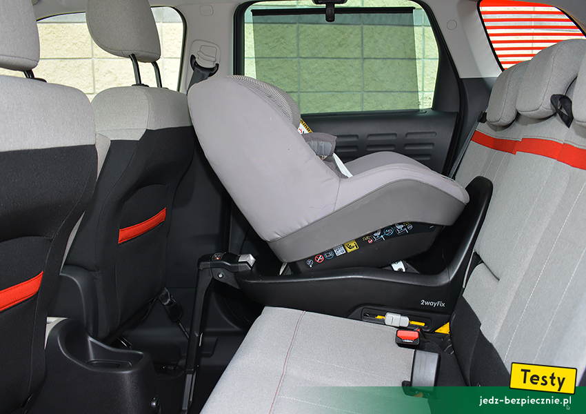 TESTY | Dziecko w Citroenie C3 Aircross - foteliki i wózki | Citroen C3 Aircross