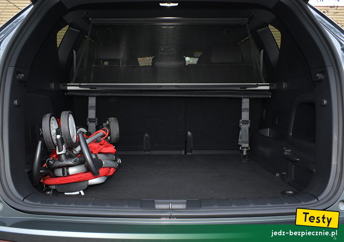 Testy - SsangYong Rexton II fl AWD 5-osobowy - ocena pojemności bagażnika, wózek dziecięcy, podwozie i gondola