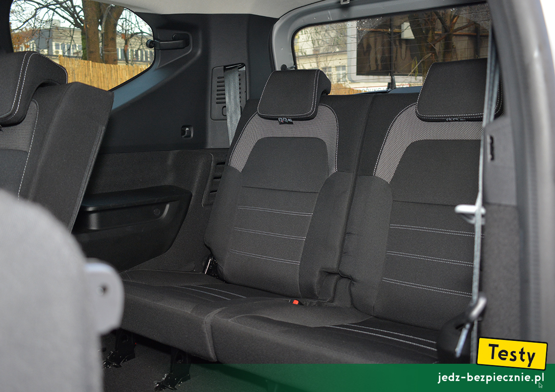 TESTY | Dacia Jogger 7-osobowa - rozłożone fotele, trzeci rząd siedzeń