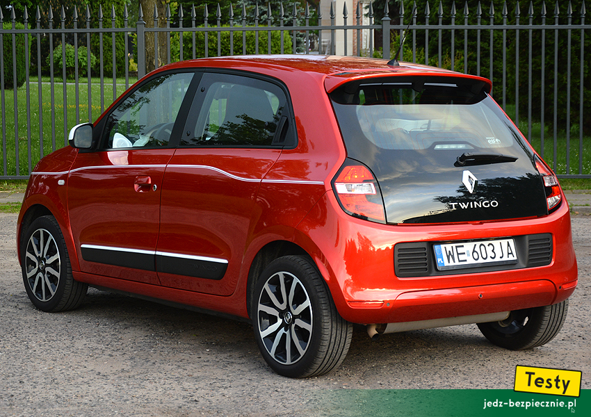 TESTY | Renault Twingo 3 - tył