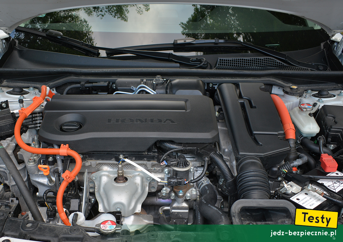 Testy - Honda Civic XI e:HEV - jednostka benzynowa w układzie hybrydy e:HEV z dwoma niezależnymi silnikami elektrycznymi