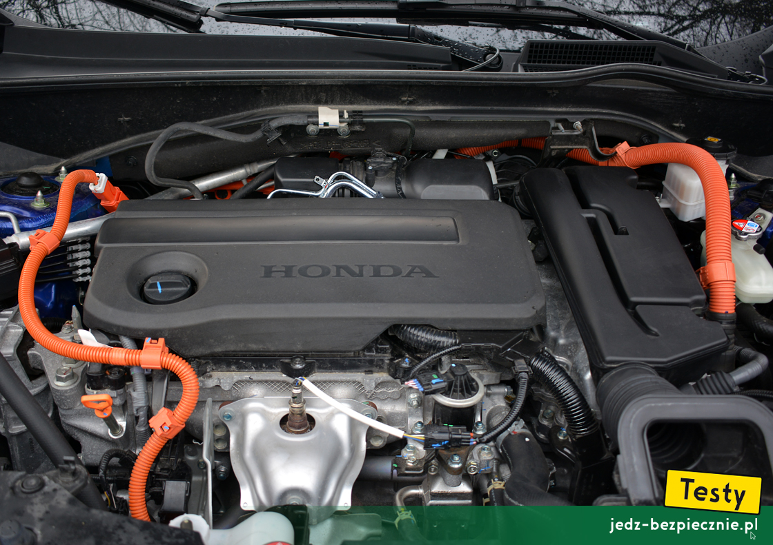 Testy - Honda ZR-V e:HEV - układ pełnej hybrydy - silnik spalinowy i dwa elektryczne