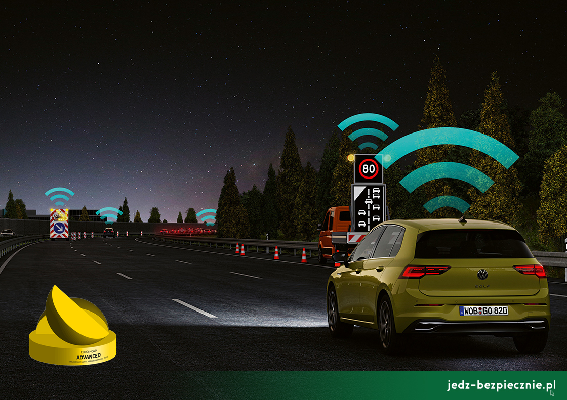 Advanced Award - Technologia z nowego Golfa wyróżniona przez Euro NCAP