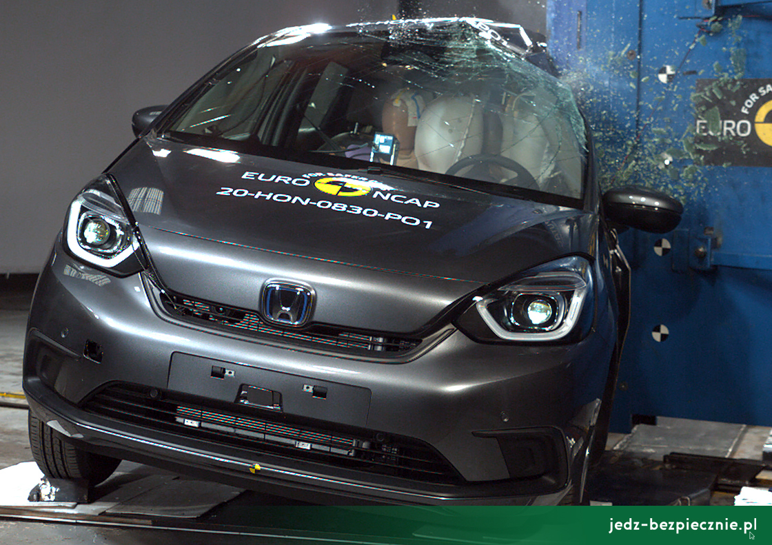 TESTY ZDERZENIOWE EURO NCAP | Honda Jazz i Mazda MX-30 ocenione przez Euro NCAP - Listopad 2020