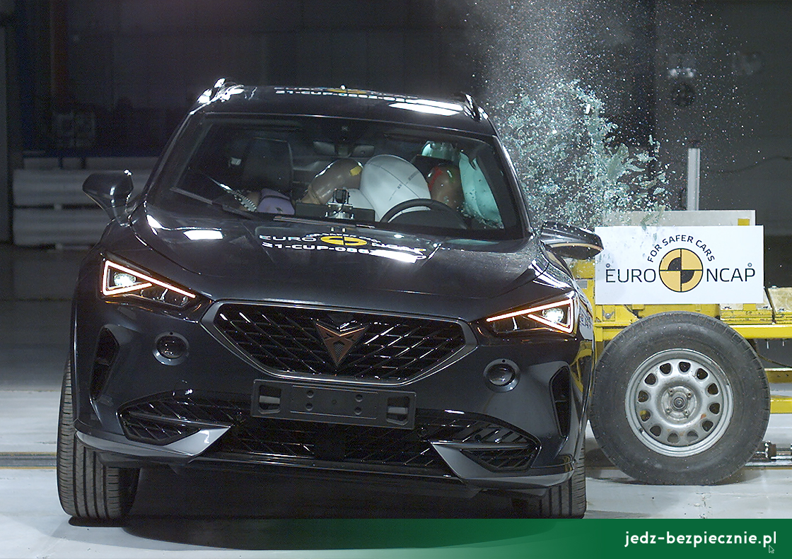 TESTY ZDERZENIOWE EURO NCAP - marzec 2021 - Cupra Formentor