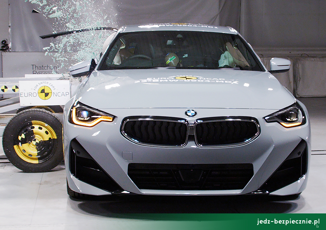 TESTY ZDERZENIOWE EURO NCAP - BMW 2 coupe