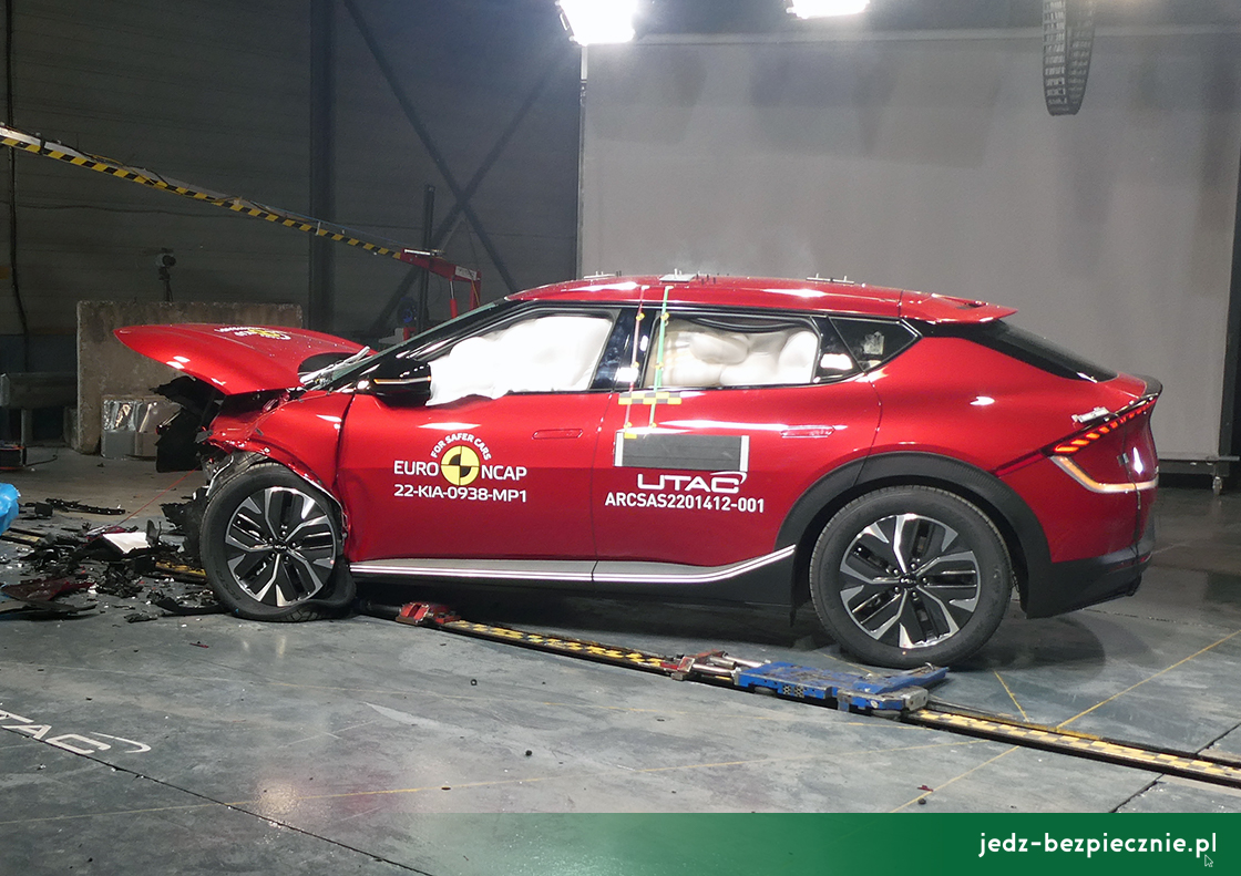 TESTY ZDERZENIOWE EURO NCAP - Kia EV6