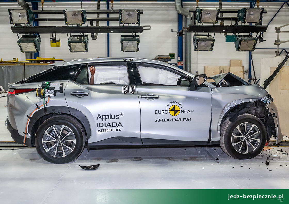 TESTY ZDERZENIOWE EURO NCAP | Lexus RZ