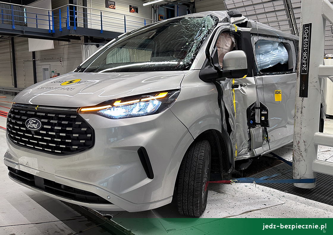 TESTY ZDERZENIOWE EURO NCAP | Ford Tourneo Custom