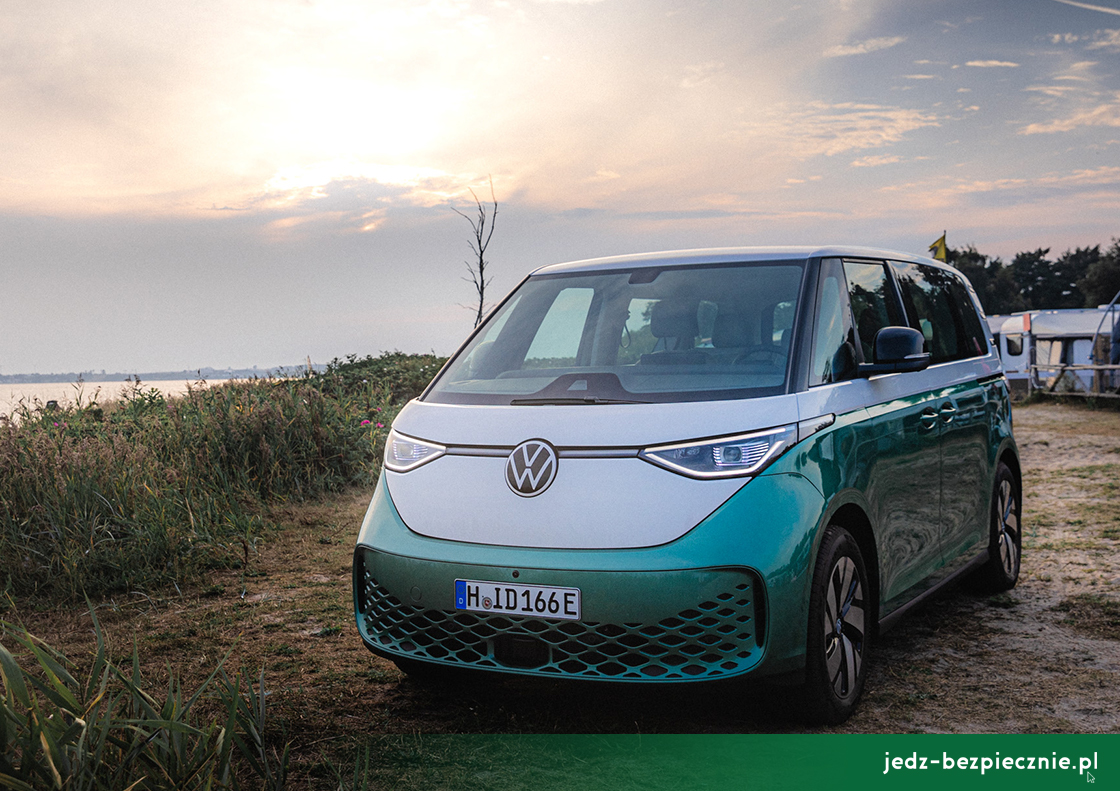 Salon samochodowy - Volkswagen ID.Buzz - polska prezentacja na Salt Wave Festival 2022 w Jastani
