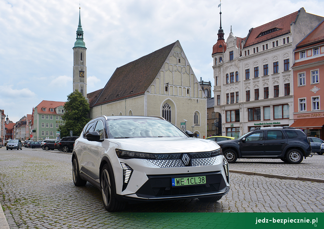 KARTKA Z PODRÓŹY | Gorlitz, trójstyk Polska-Niemcy-Czechy, Hradek nad Nisou, Renault Scenic E-Tech EV