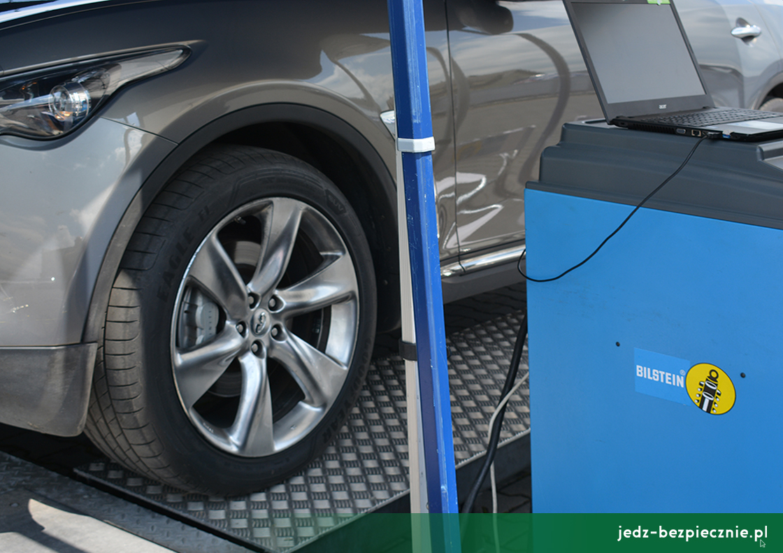 Porady - kontrola zawieszenia na mobilnym testerze BILSTEIN