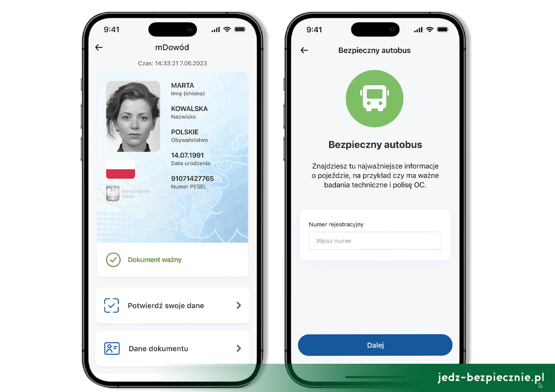 Przepisy - aplikacja mobilna mObywatel zyskuje mDowód i Historię Autobusu