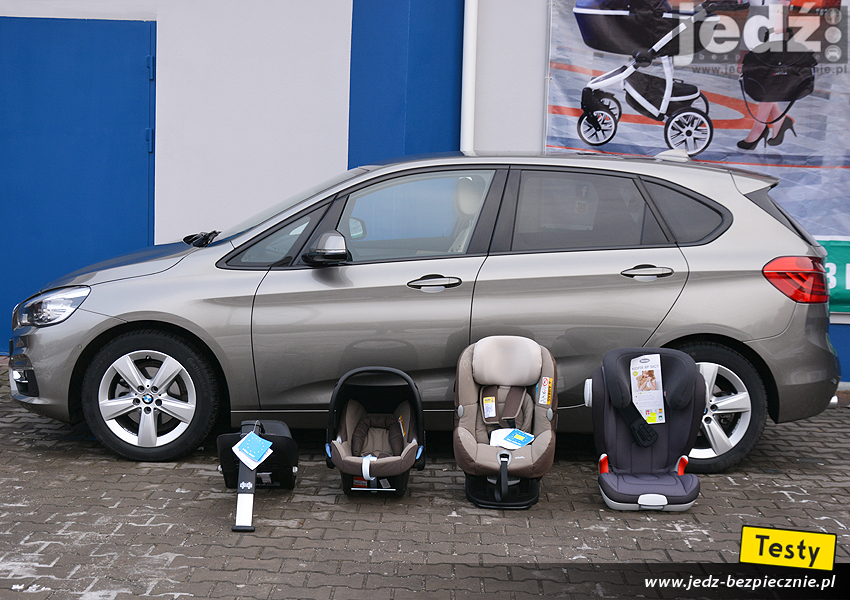 TESTY | BMW serii 2 Active Tourer | Próby z fotelikami dziecięcym Maxi-Cosi i Britax-Romer