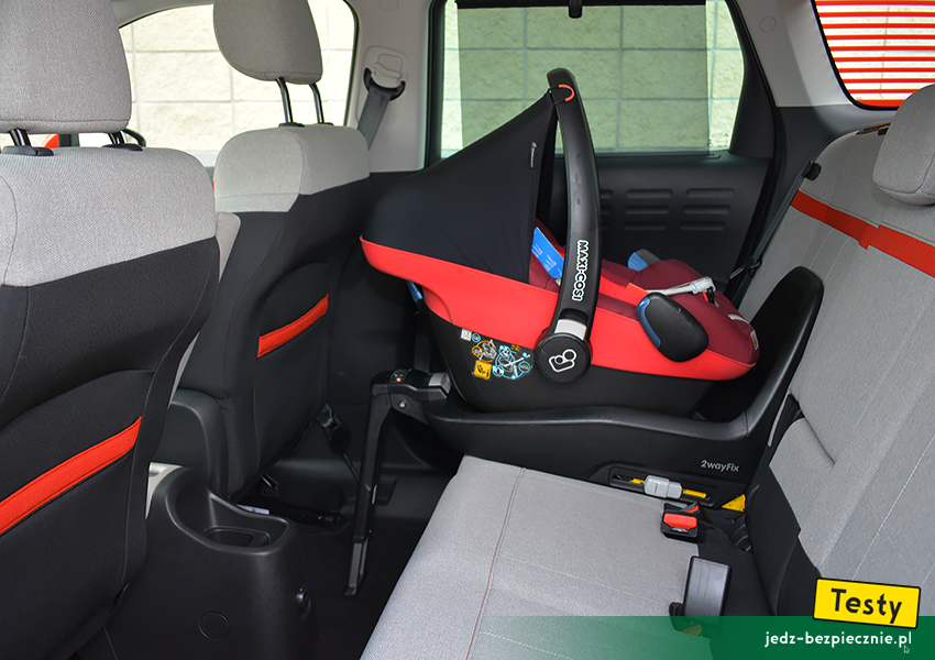TESTY | Dziecko w Citroenie C3 Aircross - foteliki i wózki | Citroen C3 Aircross