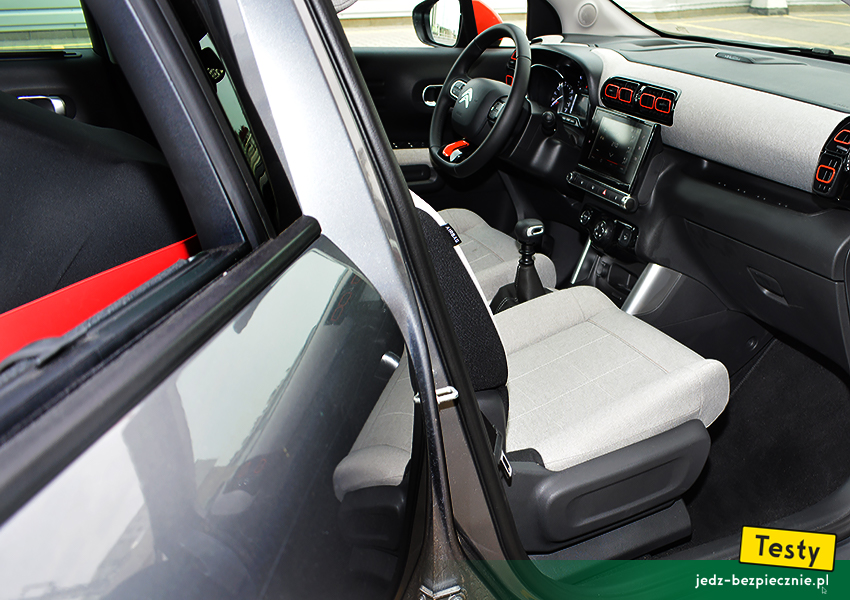 TESTY | Dziecko w Citroenie C3 Aircross - foteliki i wózki | Citroen C3 Aircross