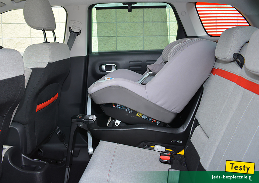 TESTY | Dziecko w Citroenie C3 Aircross - foteliki i wózki | Citroen C3 Aircross