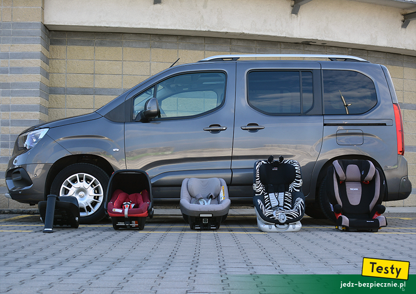 TESTY | Dziecko w Oplu Combo Life E | Próby z fotelikami dziecięcymi Maxi-Cosi, Britax-Romer i Recaro