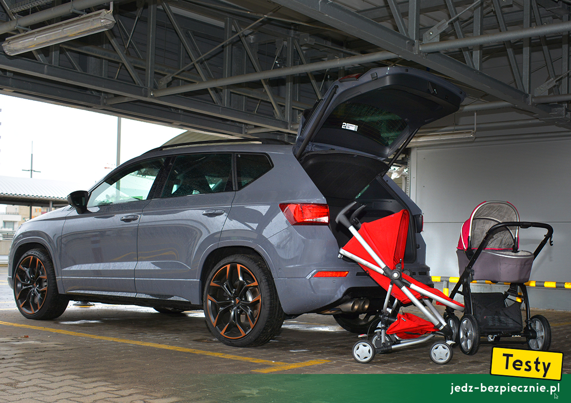 TESTY | Cupra Ateca Limited Edition | Próby z wózkami dziecięcymi X-lander i Quinny