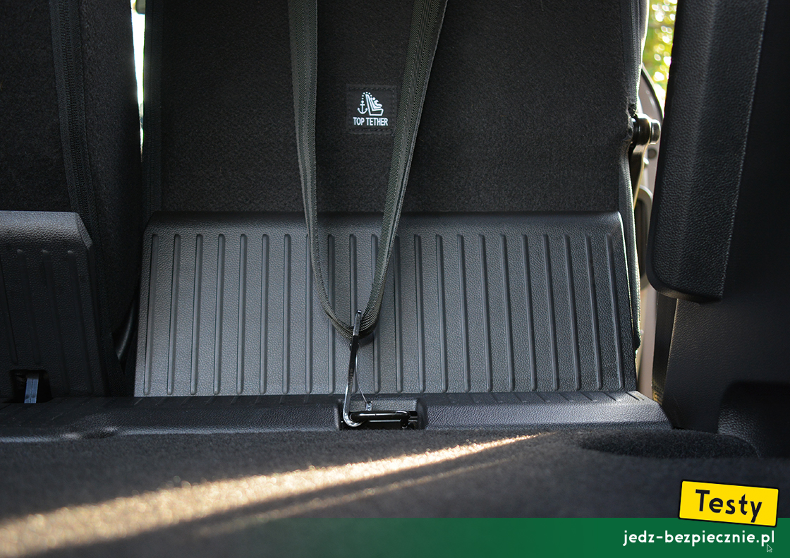 Testy - Nissan Townstar kombi - top-tether, kanapa, bagażnik