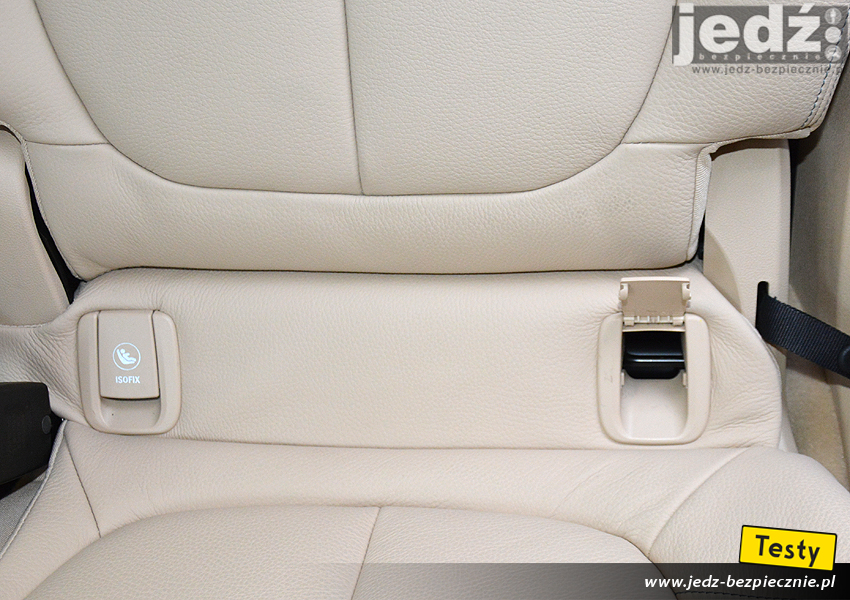 TESTY | BMW serii 2 Active Tourer | Wyposażenie samochodu - mocowania Isofix na skrajnych miejscach kanapy