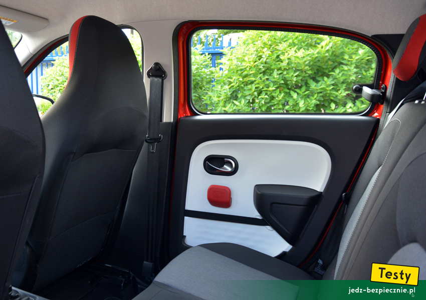 TESTY | Renault Twingo 3 - materiałowa tapicerka