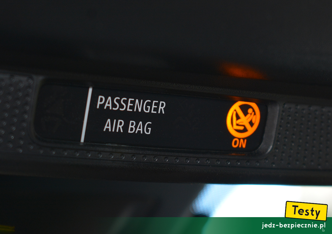 Testy - Renault Captur II - aktywna poduszka powietrzna pasażera - ON