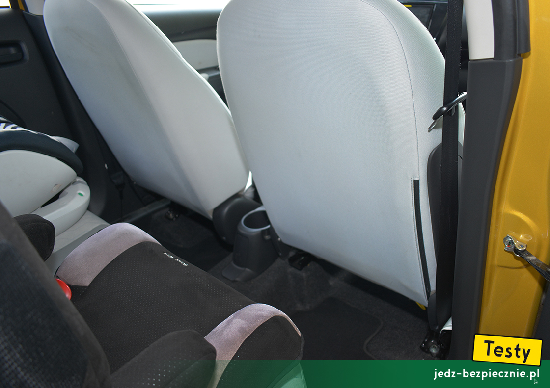 TESTY | Mitsubishi Space Star fl 2020 - tapicerka foteliki