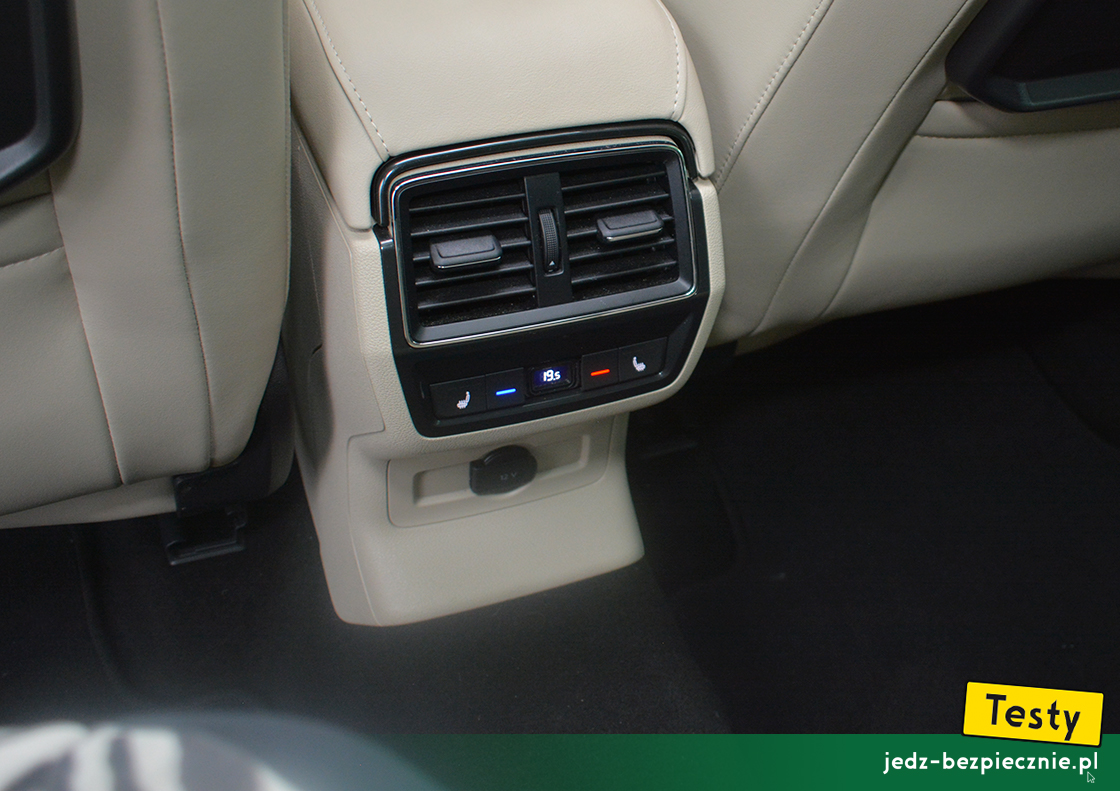 Testy - Skoda Kodiaq fl II 5-osobowa - 3-strefowa klimatyzacja automatyczna, kanapa