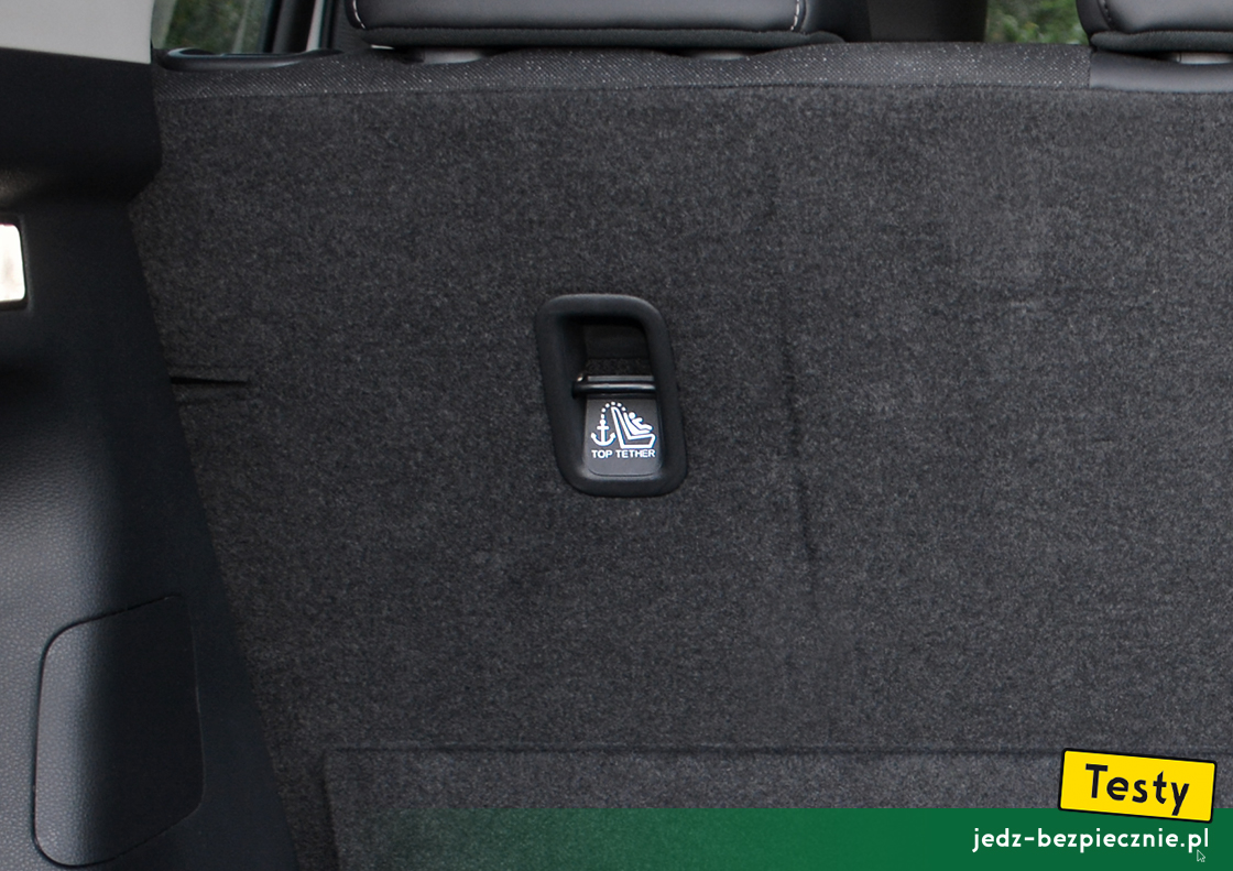Testy - Honda HR-V e:HEV - top-tether