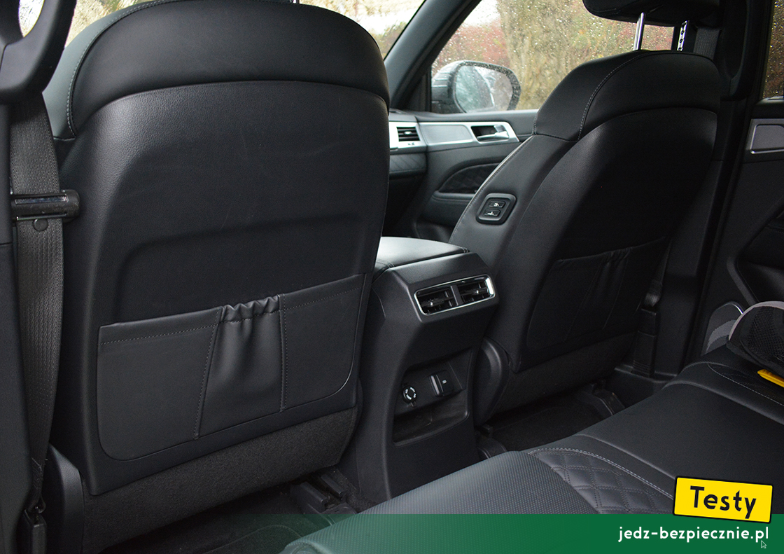 Testy - SsangYong Rexton II fl AWD 5-osobowy - tapicerka, fotele