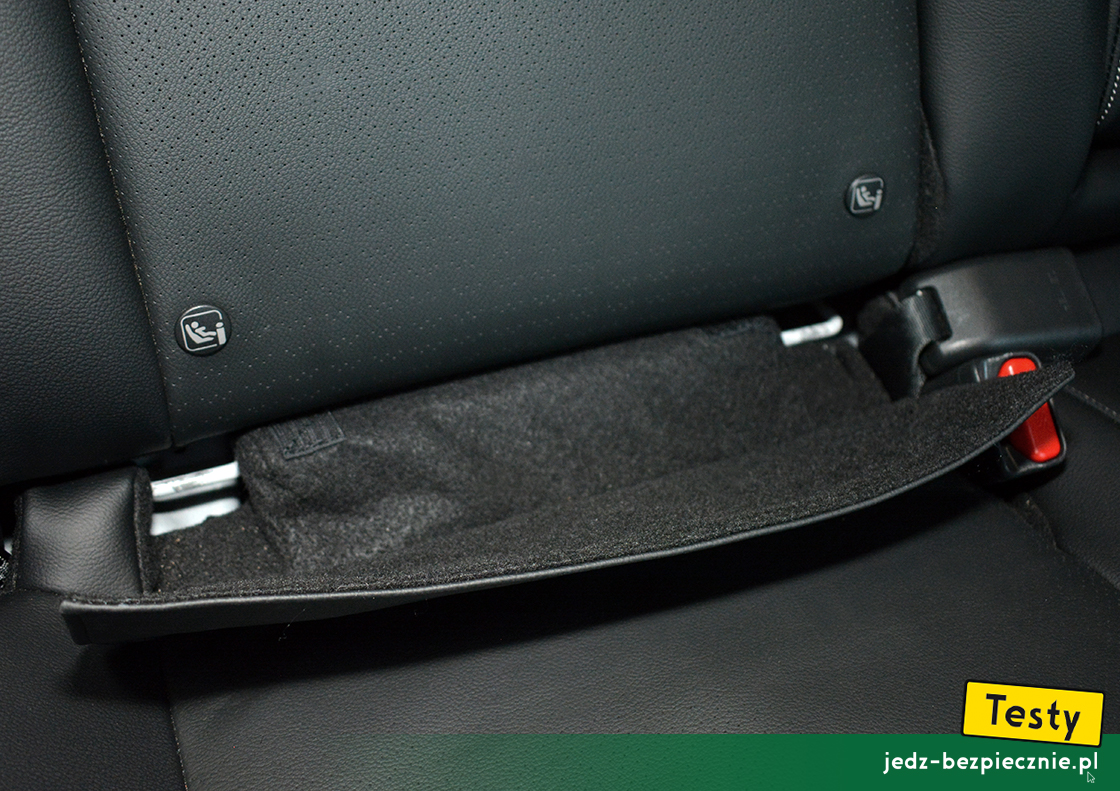 Testy - Honda Civic XI e:HEV - mocowania Isofix, i-Size skrajne miejsca kanapy