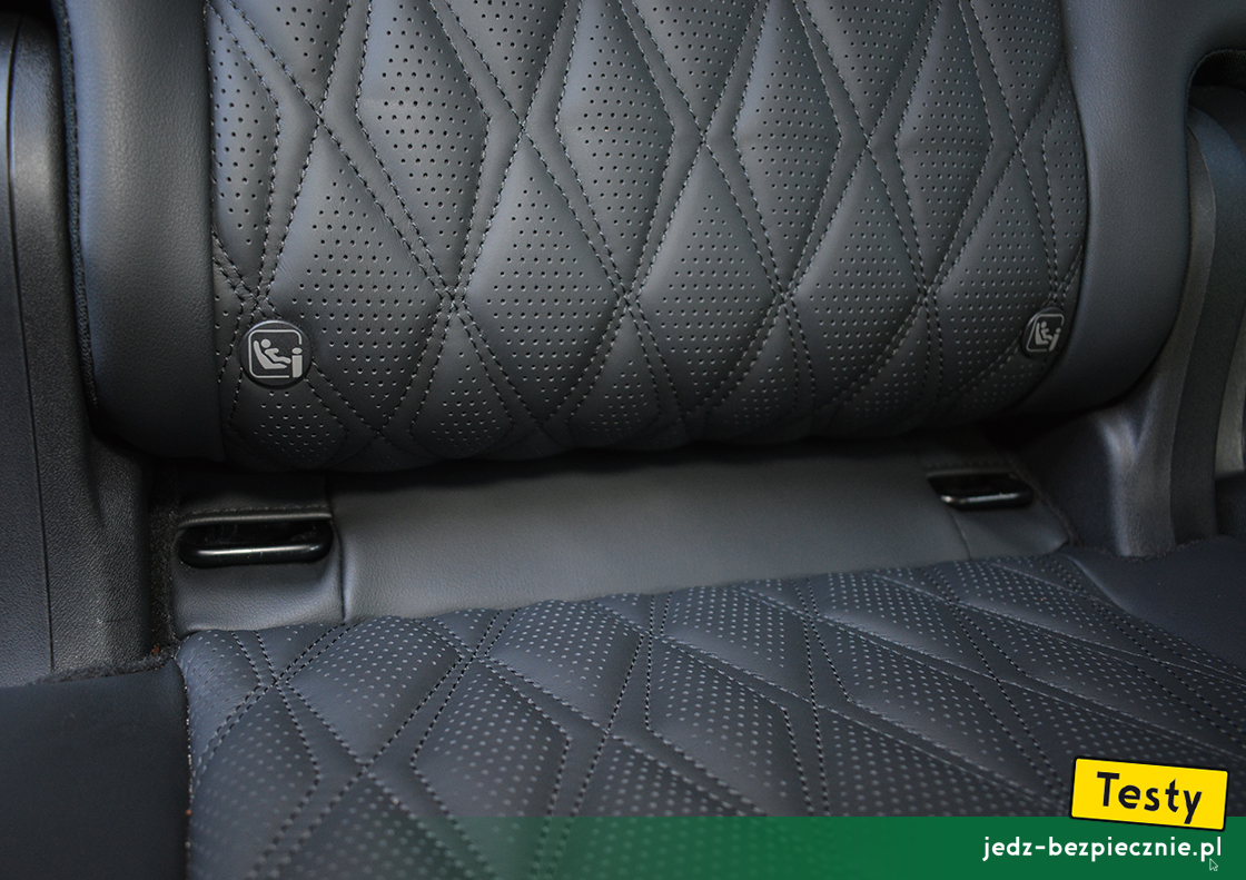 Testy - Nissan X-Trail IV 5-osobowy - mocowania Isofix, i-Size, skrajne miejsca kanapy