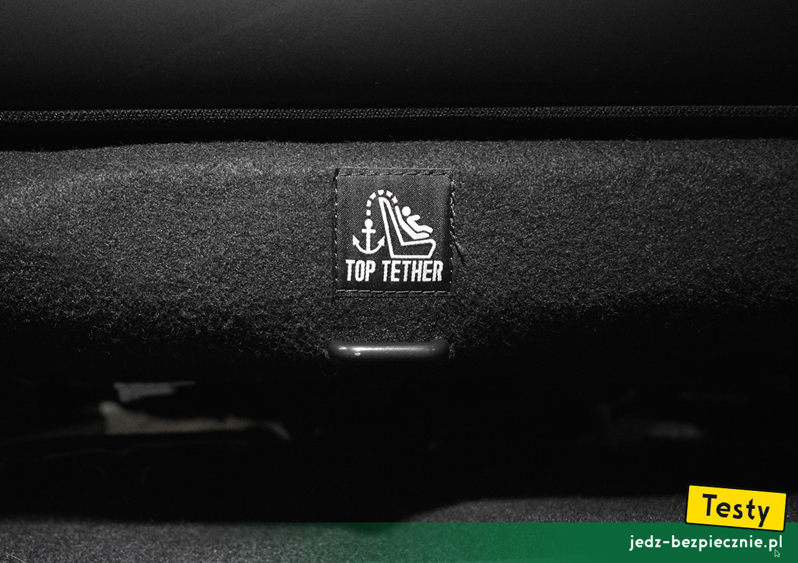 TESTY | Renault Rafale full hybrid | top-tether, fotel pasażera