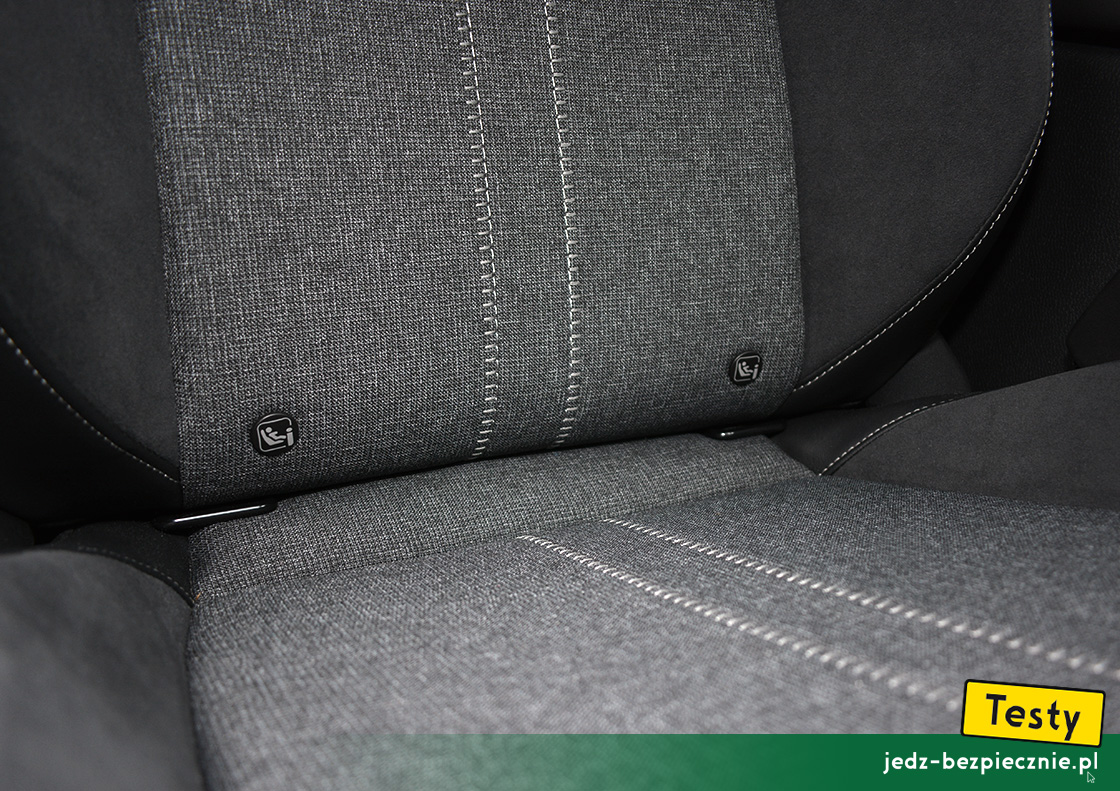TESTY | Volkswagen ID.3 Neo | mocowania Isofix/i-Size fotel pasażera