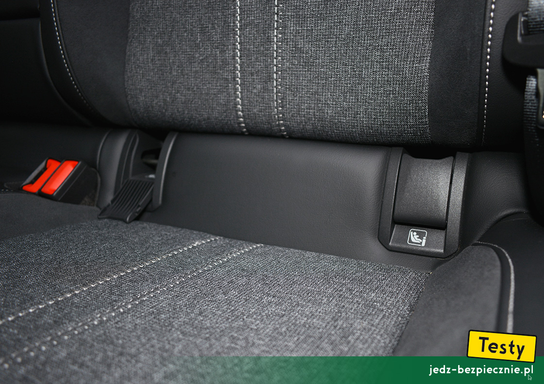 TESTY | Volkswagen ID.3 Neo | mocowania Isofix/i-Size skrajne miejsca kanapy