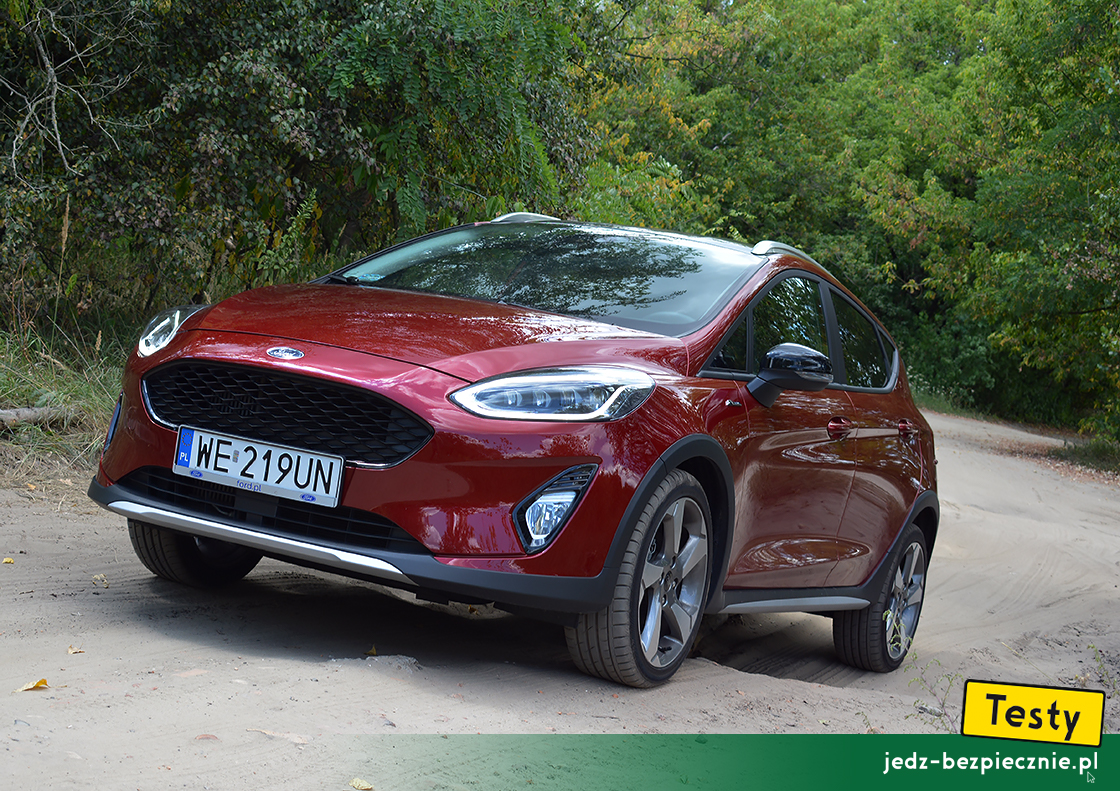 Testy - Ford Fiesta Active - Do zwykłej wersji Fiesty dodano kilka elementów charakterystycznych dla crossoverów