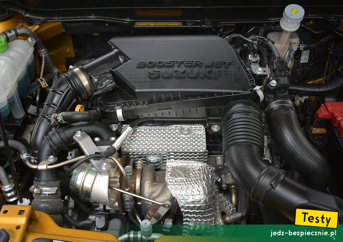 Testy - Suzuki Vitara Hybrid - silnik benzynowy BoosterJet 1.4