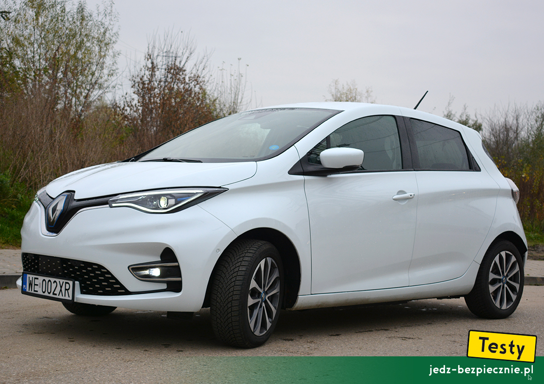 Testy - Renault ZOE Z.E. 50 R135 - przód auta