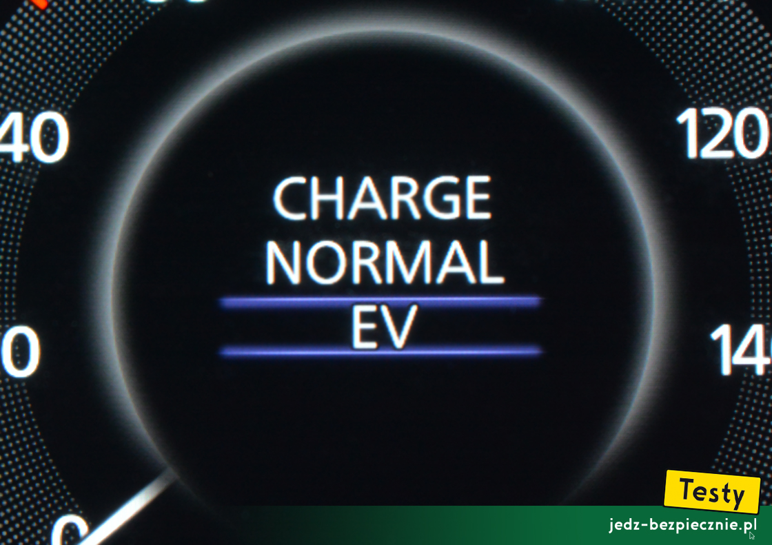 TESTY | Mazda MX-30 e-Skyactiv R-EV, tryby jazdy - EV, Nornal. Charge
