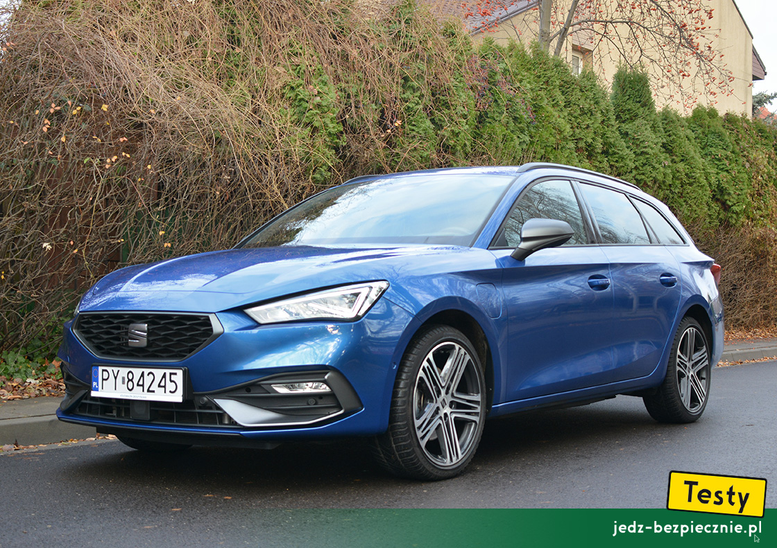 TESTY | SEAT Leon Sportstourer e-Hybrid plug-in - przód samochodu