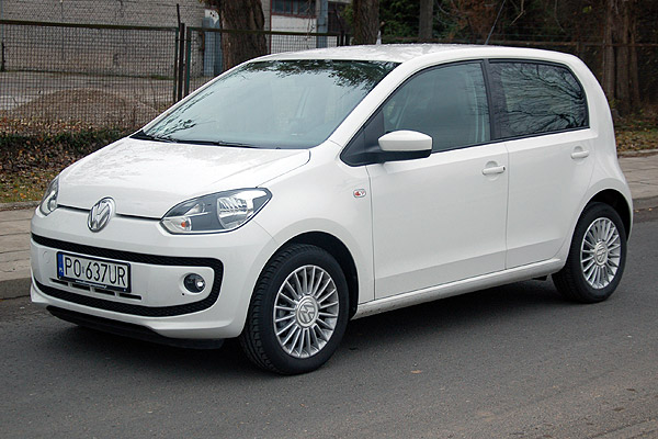 TESTY | Volkswagen up! | Pierwsze wrażenia - przód samochodu