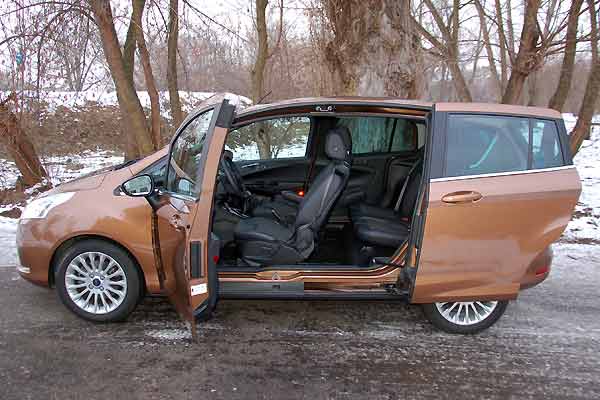 TESTY | Ford B-Max | Pierwsze wrażenia - bok auta