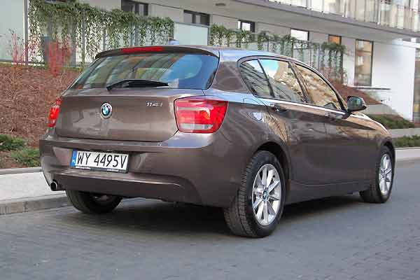 TESTY | BMW serii 1 F20 | Pierwsze wrażenia - tył auta