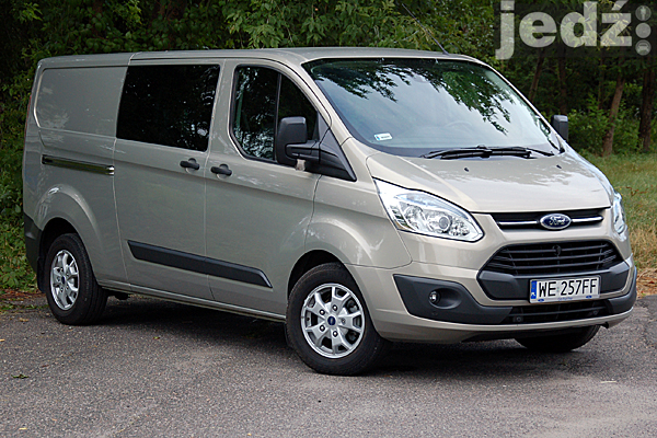 TESTY | Ford Transit Custom | Pierwsze wrażenia - przód samochodu
